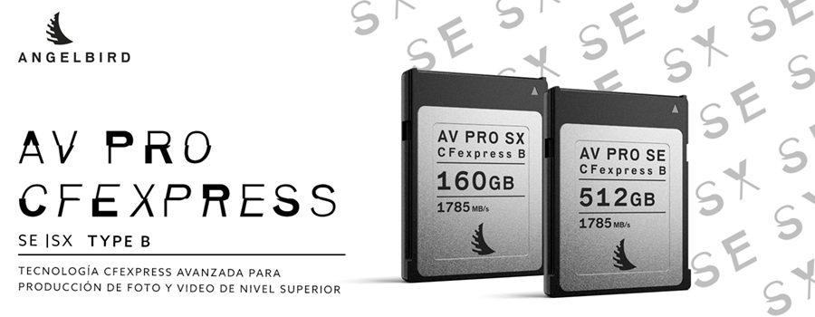 Nuevas tarjetas de memoria CF Express de Angelbird Technologies.